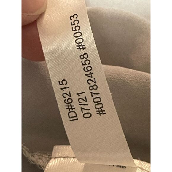 Express Silver Shimmer Pleated Tiered Mini Dress Long Sleeve SM - Picture 7 of 11